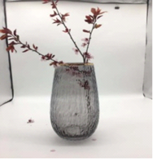 Cold-Grained Glass Vase