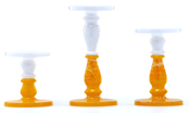 New set of three candlesticks