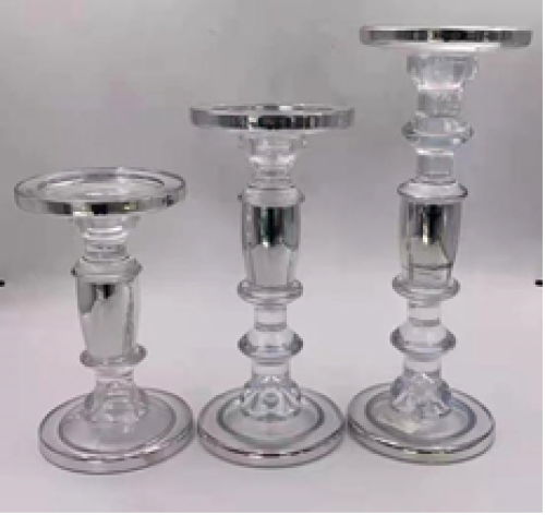 Barrel cup candlestick