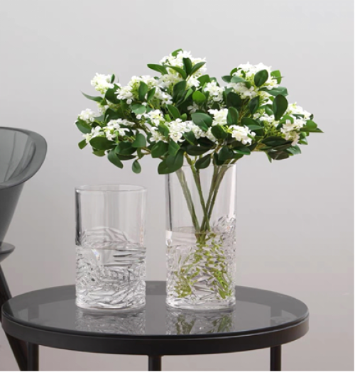 Carat glass vase