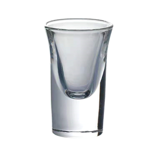 square-bottom shot glasses